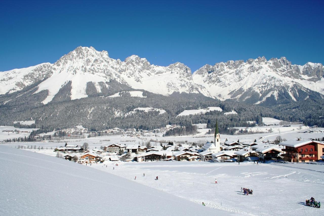 Pension Und Appartements Hartkaiser Ellmau Luaran gambar